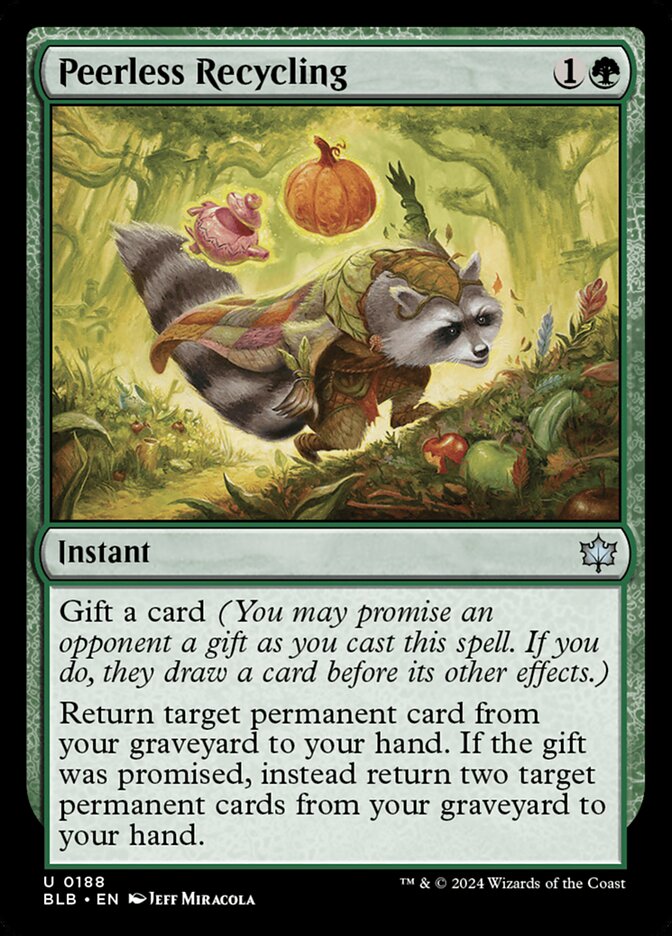 Peerless Recycling – Bloomburrow [BLB] – English – #188