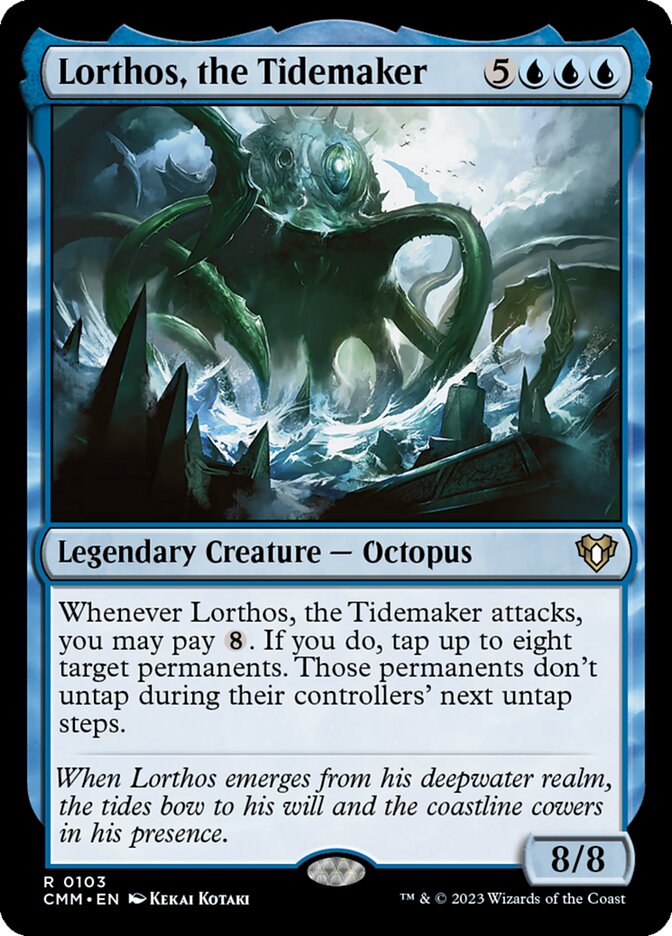 Lorthos, the Tidemaker – Commander Masters [CMM] – English – #103