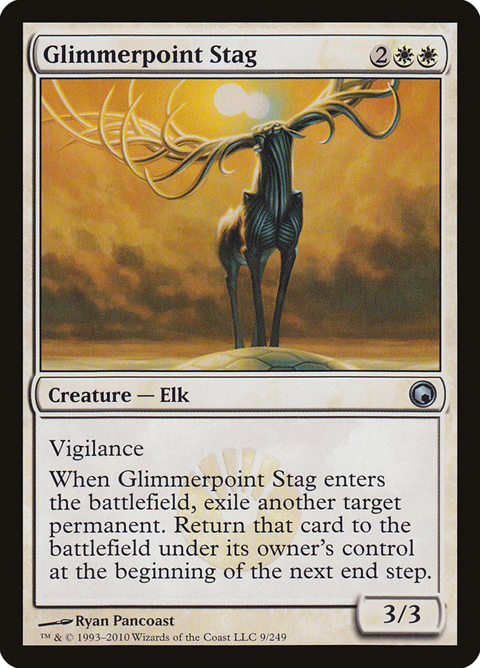 Glimmerpoint Stag – Scars of Mirrodin [SOM] – English – #9
