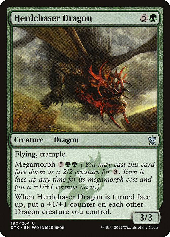 Herdchaser Dragon – Dragons of Tarkir [DTK] – D – #190
