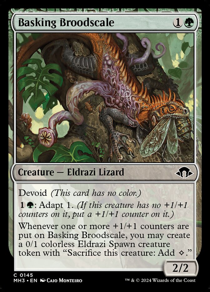 Basking Broodscale – Modern Horizons 3 [MH3] – English – #145