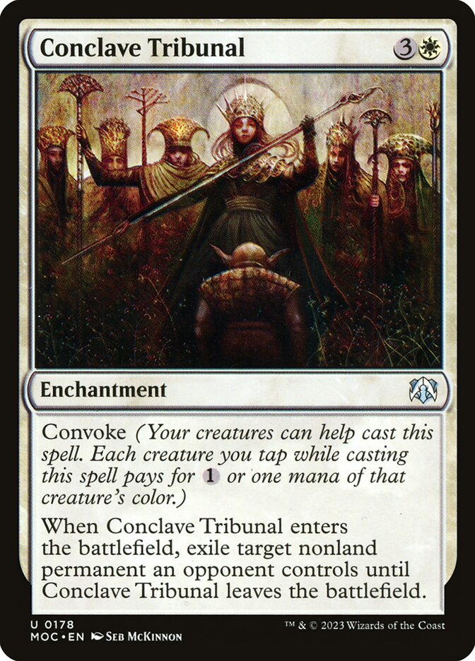 Conclave Tribunal – March of the Machine Commander [MOC] – D – #178