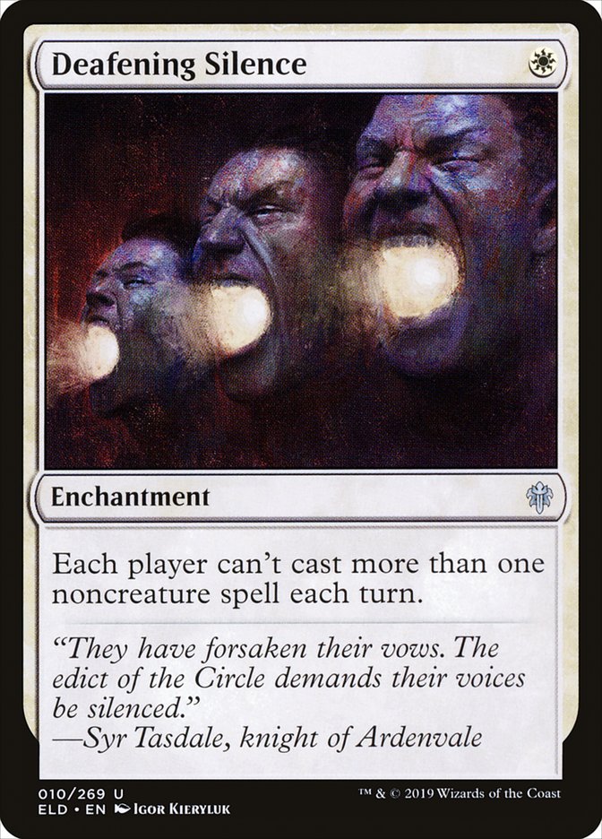 Deafening Silence – Throne of Eldraine [ELD] – English – #10