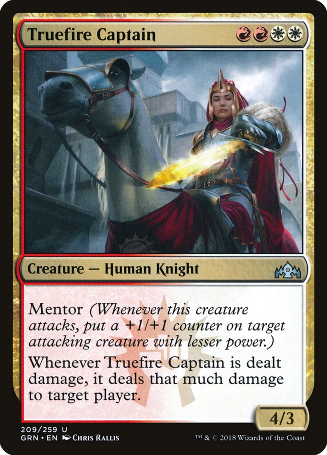 Truefire Captain – Guilds of Ravnica [GRN] – D – #209