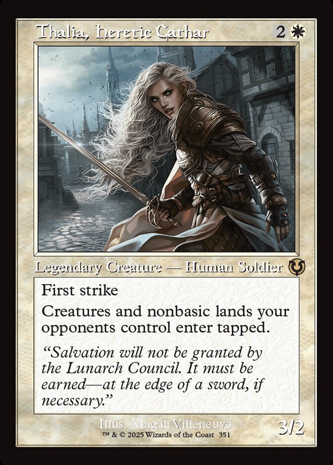 Thalia, Heretic Cathar – Innistrad Remastered [INR] – English – #351