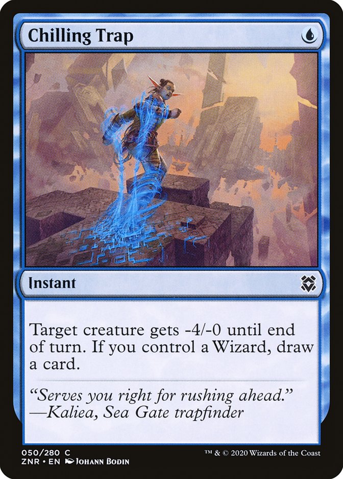 Chilling Trap – Zendikar Rising [ZNR] – English – #50