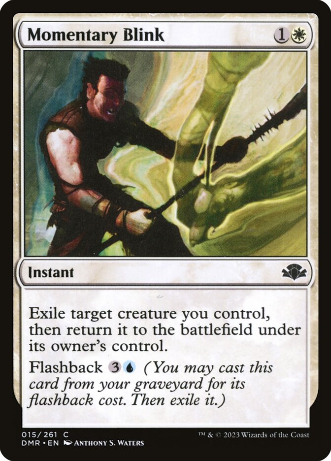 Momentary Blink – Dominaria Remastered [DMR] – English – #15