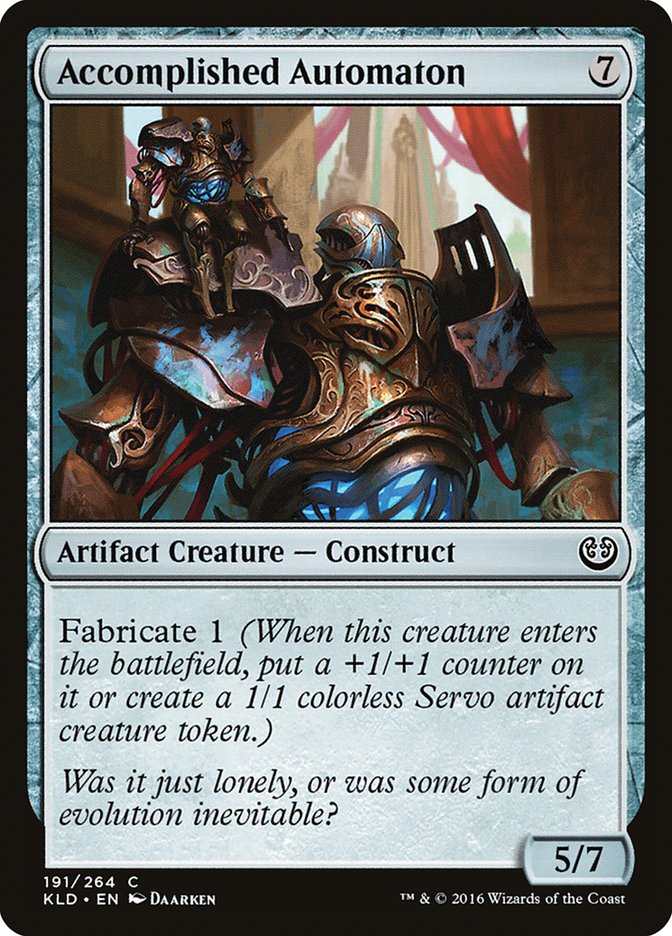 Accomplished Automaton – Kaladesh [KLD] – English – #191