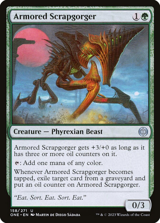 Armored Scrapgorger – Phyrexia: All Will Be One [ONE] – D – #158