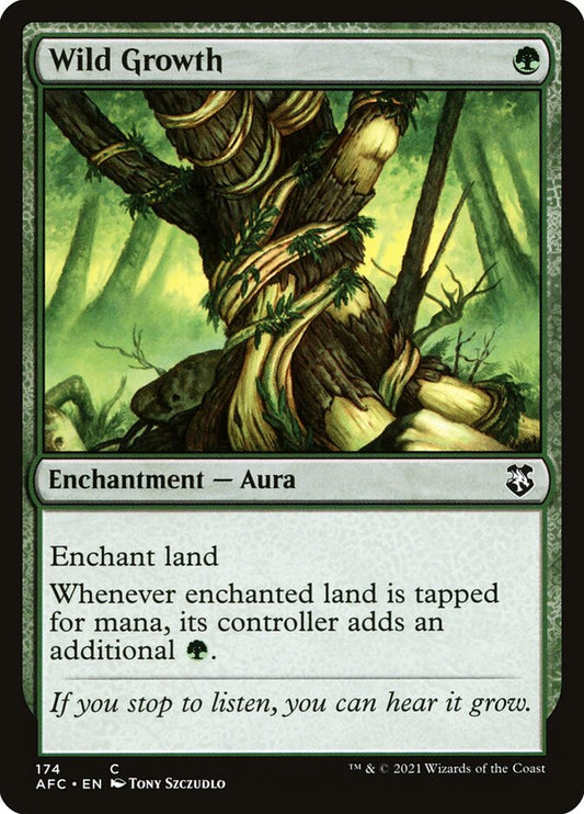 Wild Growth – Forgotten Realms Commander [AFC] – English – #174
