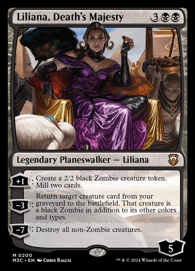 Liliana, Death's Majesty – Modern Horizons 3 Commander [M3C] – English – #200