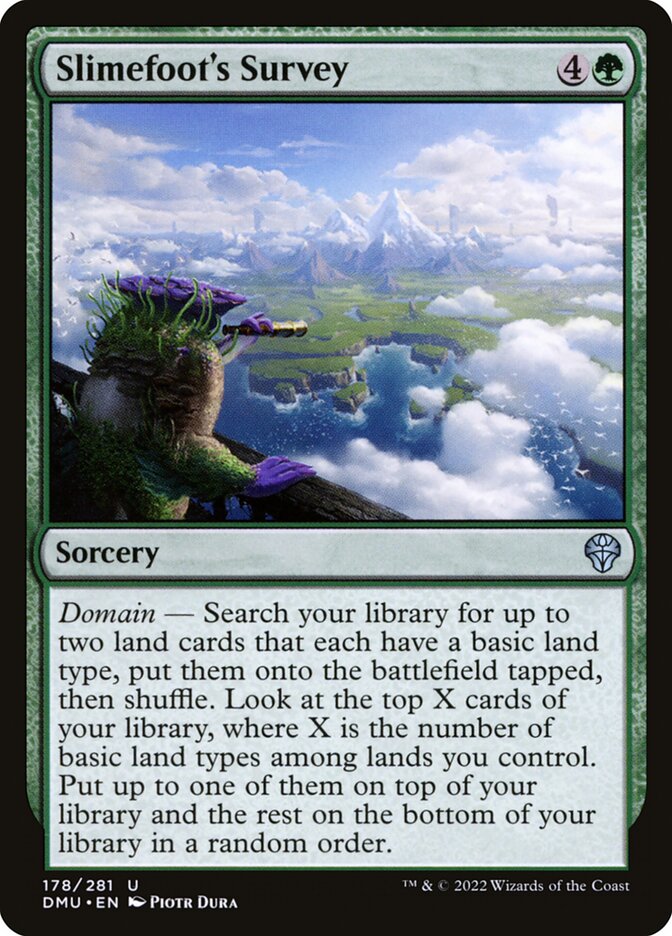 Slimefoot's Survey – Dominaria United [DMU] – English – #178