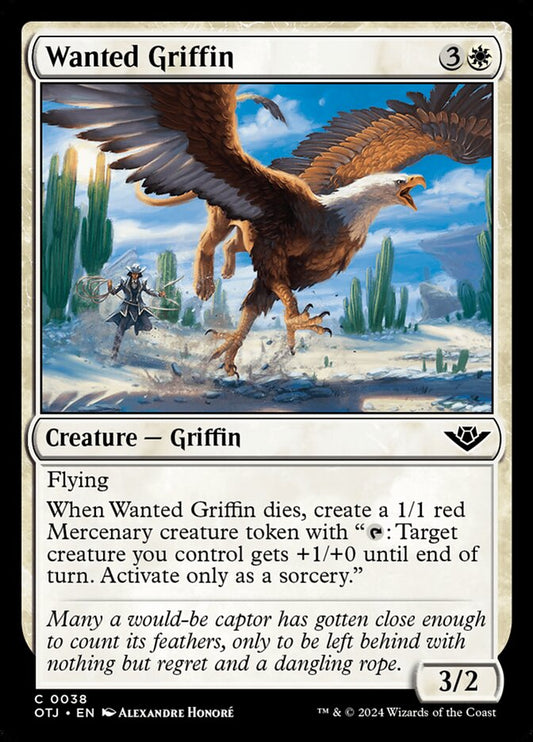 Wanted Griffin – Outlaws of Thunder Junction [OTJ] – D – #38