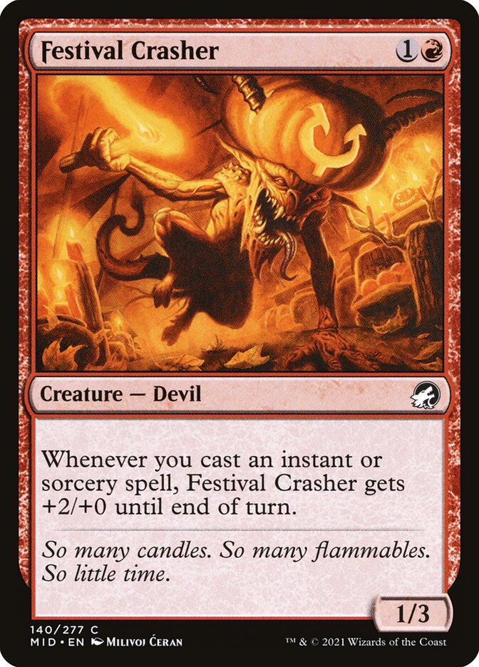 Festival Crasher – Innistrad: Midnight Hunt [MID] – D – #140