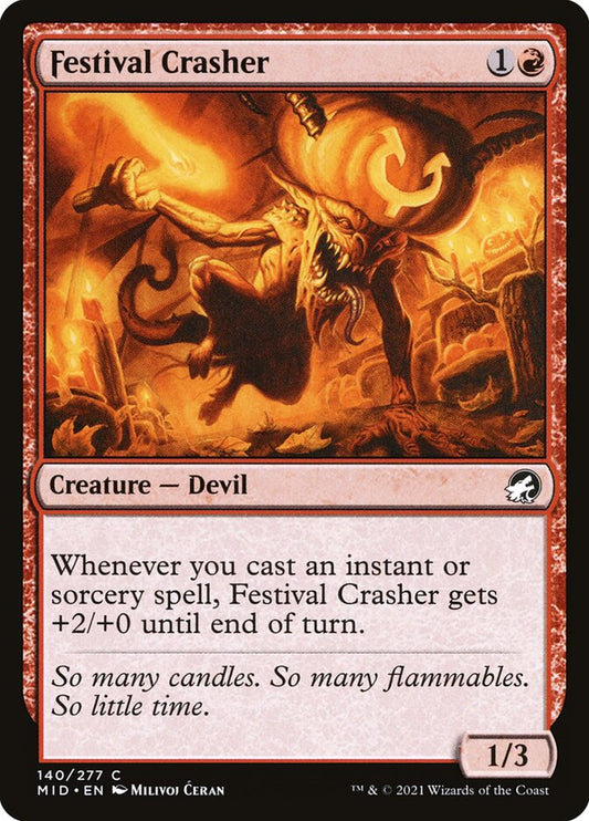 Festival Crasher – Innistrad: Midnight Hunt [MID] – D – #140