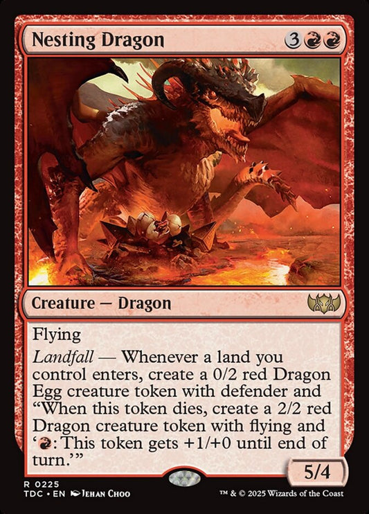Nesting Dragon – Tarkir: Dragonstorm Commander [TDC] – English – #225