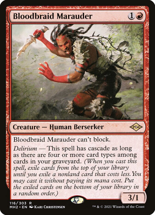 Bloodbraid Marauder – Modern Horizons 2 [MH2] – English – #116