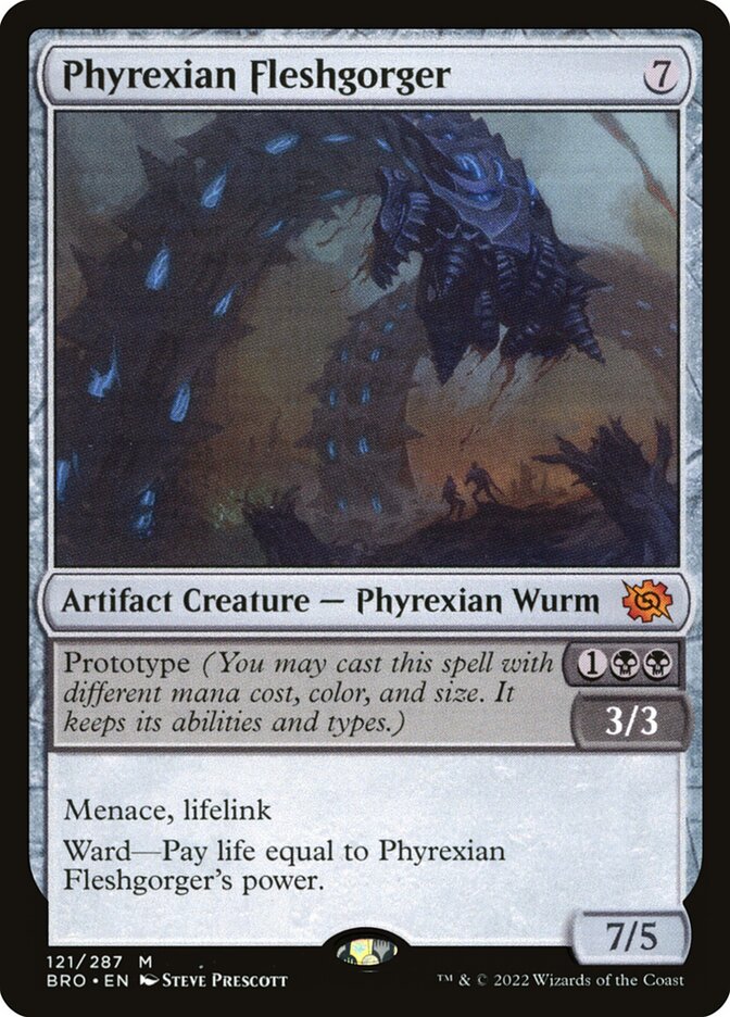 Phyrexian Fleshgorger – The Brothers' War [BRO] – English – #121