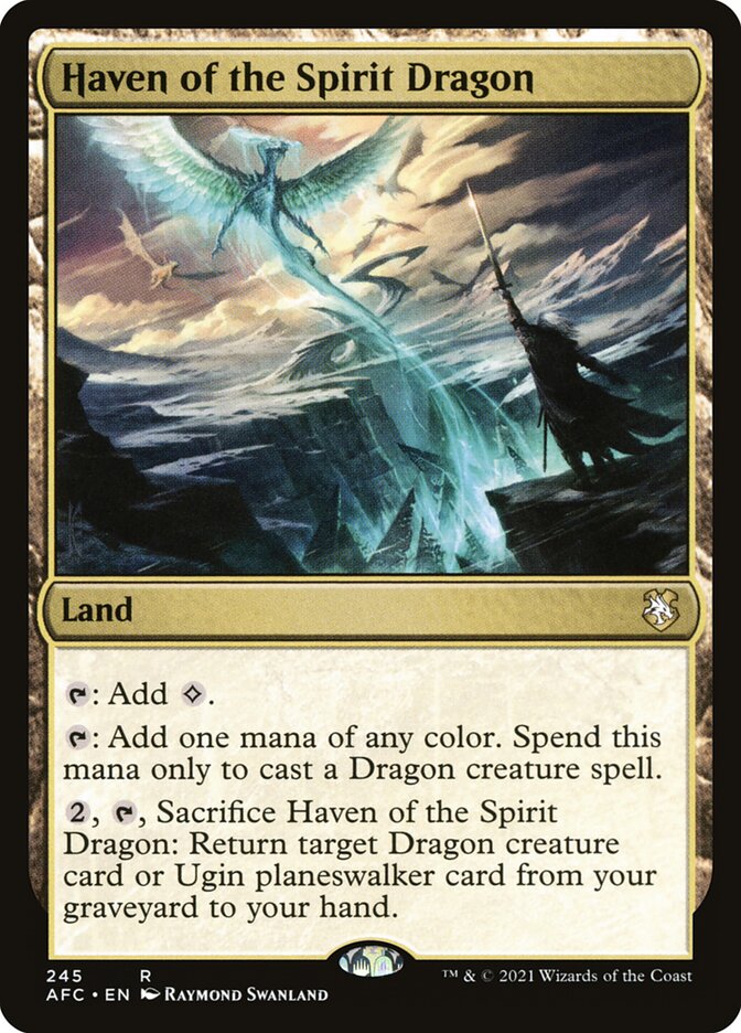 Haven of the Spirit Dragon – Forgotten Realms Commander [AFC] – English – #245