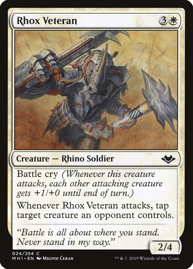 Rhox Veteran – Modern Horizons [MH1] – English – #24