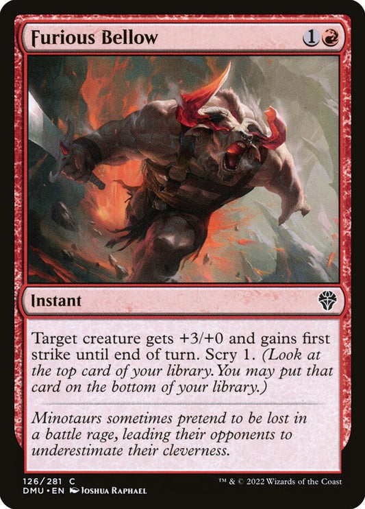 Furious Bellow – Dominaria United [DMU] – D – #126
