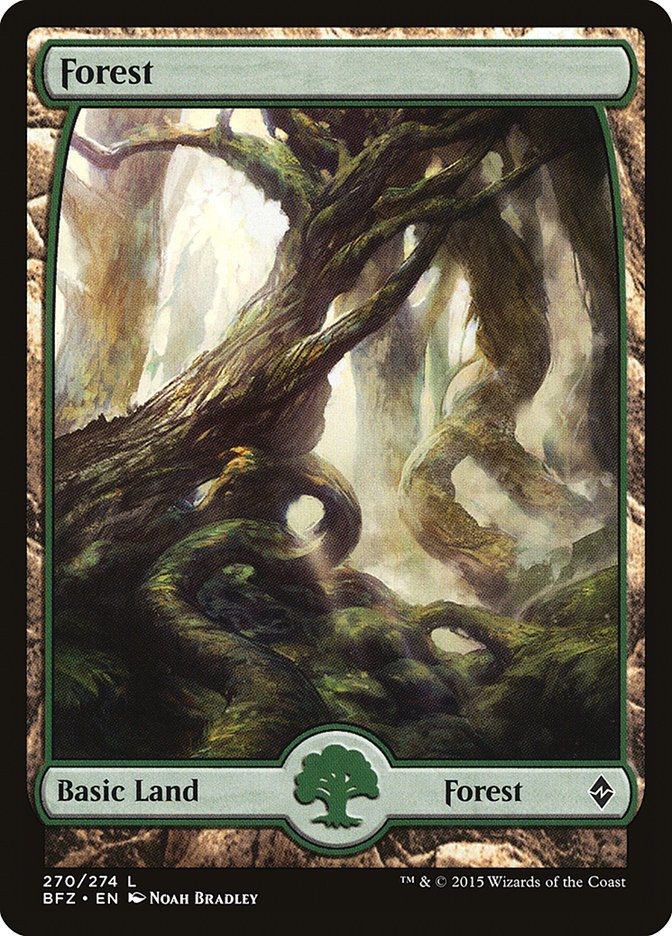 Forest – Battle for Zendikar [BFZ] – English – #270