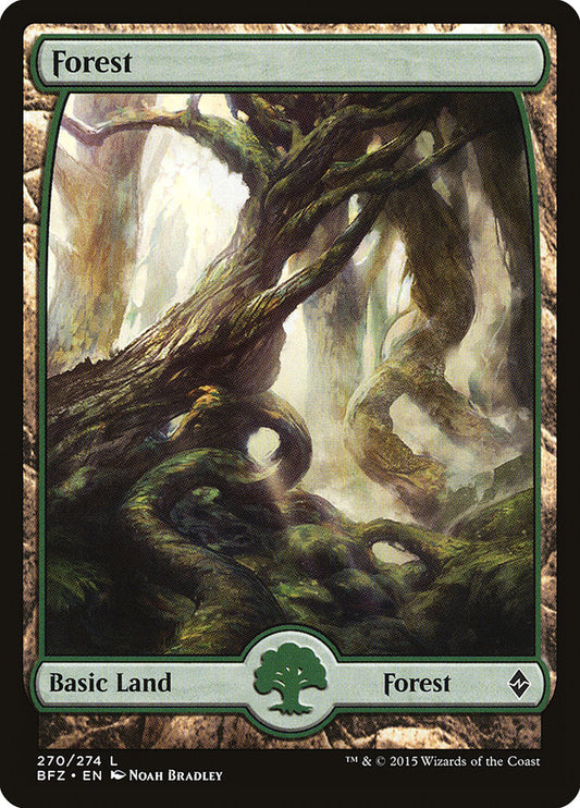 Forest – Battle for Zendikar [BFZ] – English – #270