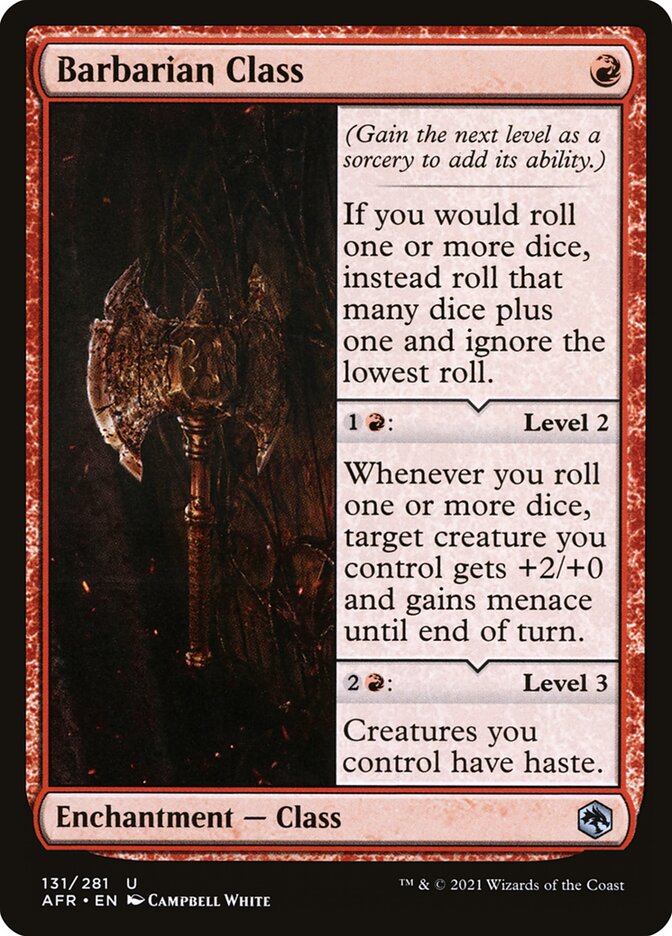Barbarian Class – Adventures in the Forgotten Realms [AFR] – English – #131