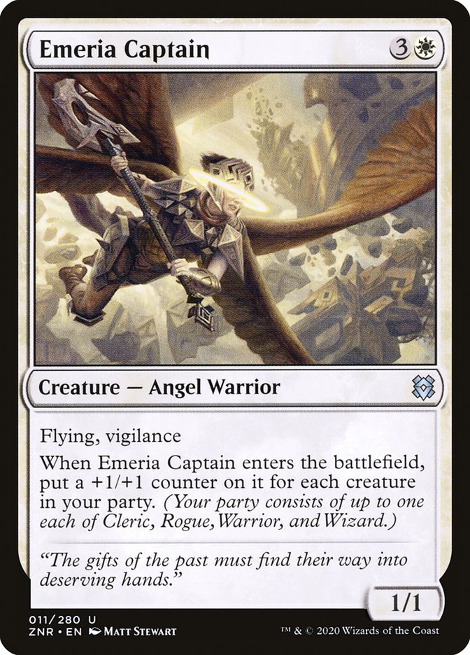 Emeria Captain – Zendikar Rising [ZNR] – English – #11