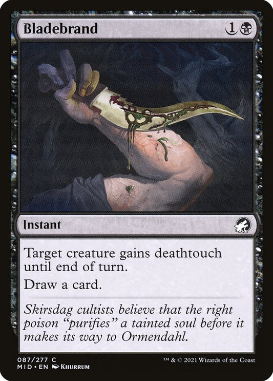 Bladebrand – Innistrad: Midnight Hunt [MID] – English – #87