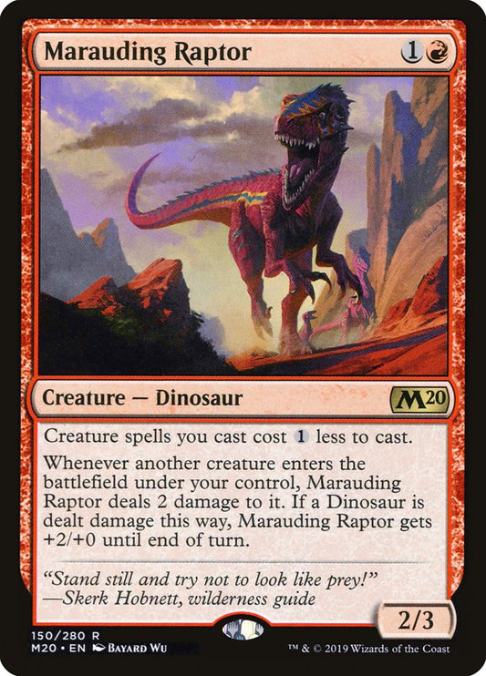 Marauding Raptor – Core Set 2020 [M20] – English – #150