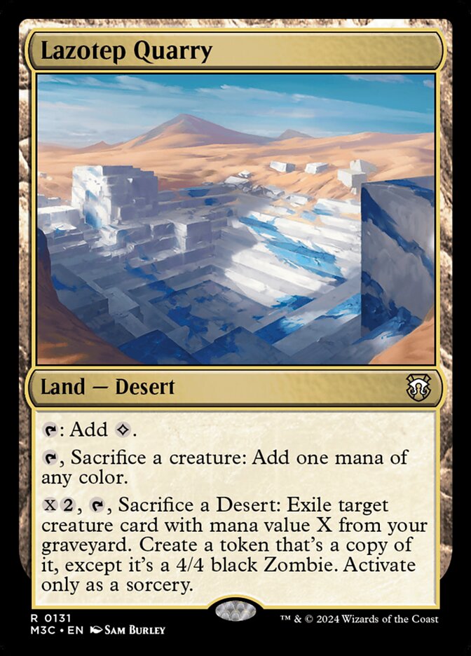 Lazotep Quarry – Modern Horizons 3 Commander [M3C] – English – #131