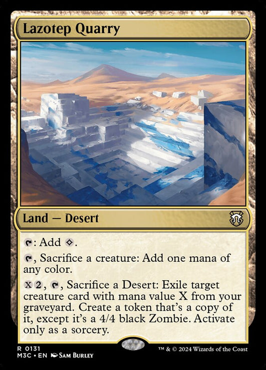 Lazotep Quarry – Modern Horizons 3 Commander [M3C] – English – #131