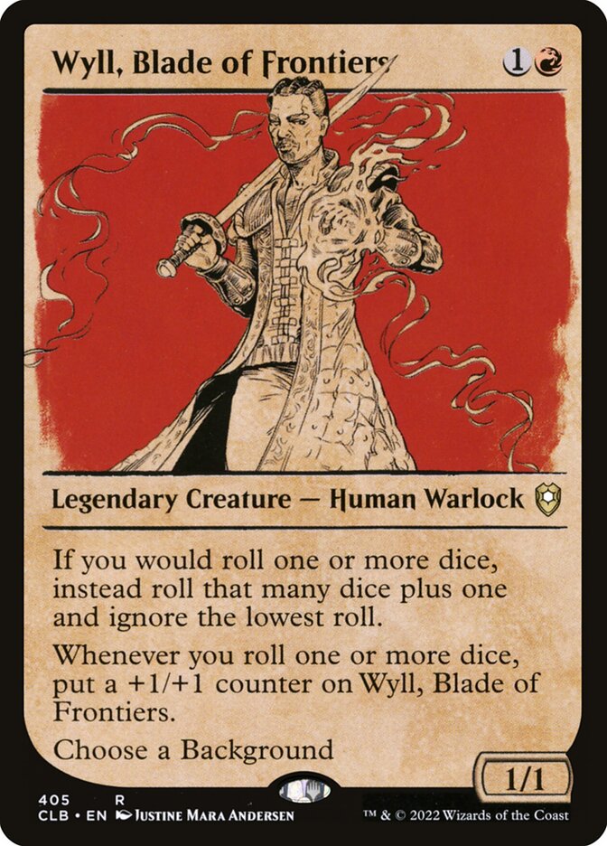 Wyll, Blade of Frontiers – Commander Legends: Battle for Baldur's Gate [CLB] – English – #405