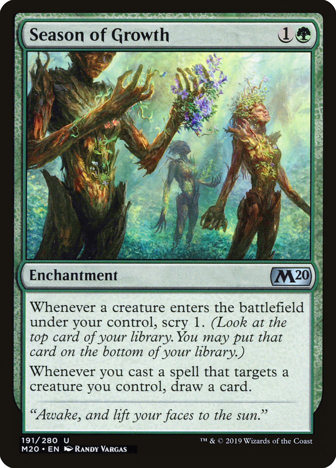 Season of Growth – Core Set 2020 [M20] – English – #191