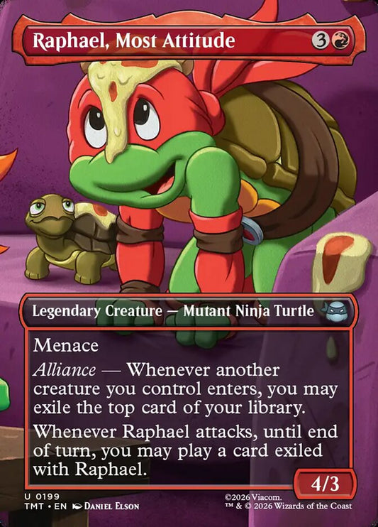 Raphael, Most Attitude – Teenage Mutant Ninja Turtles [TMT] – English – #199