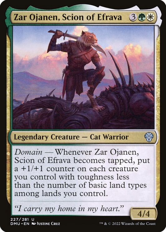 Zar Ojanen, Scion of Efrava – Dominaria United [DMU] – D – #227