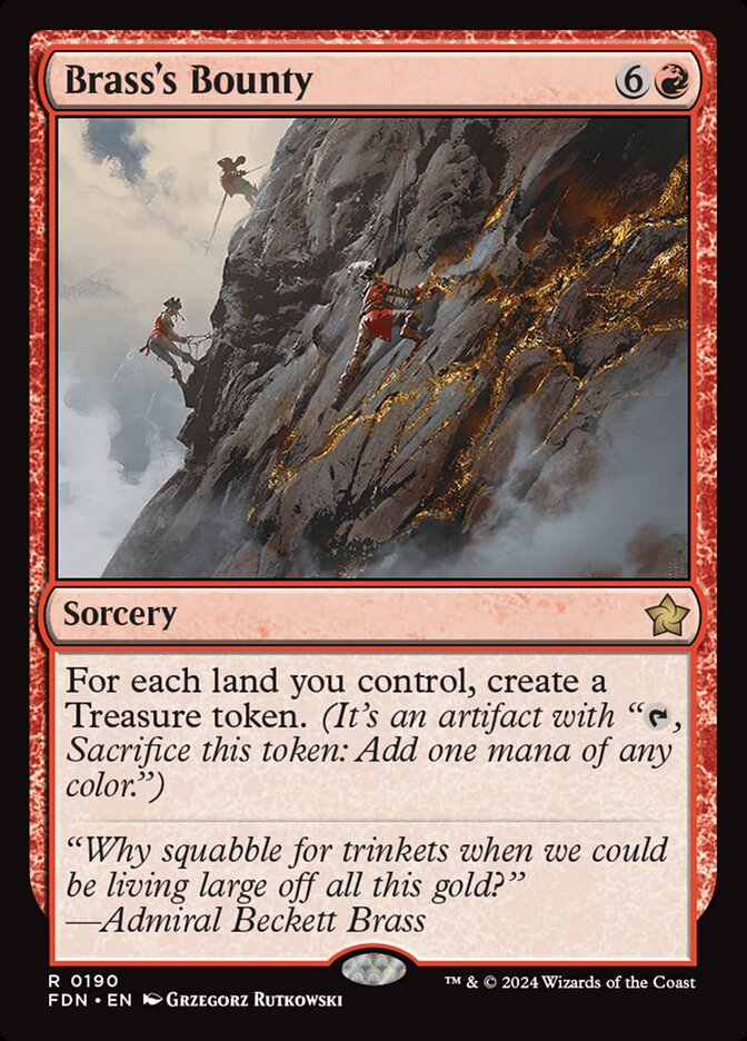 Brass's Bounty – Foundations [FDN] – D – #190