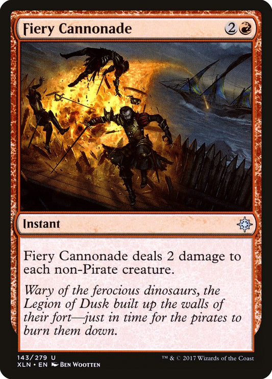 Fiery Cannonade – Ixalan [XLN] – D – #143