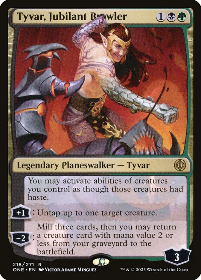 Tyvar, Jubilant Brawler – Phyrexia: All Will Be One [ONE] – English – #218
