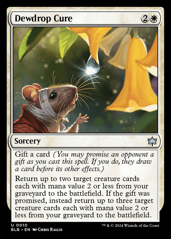 Dewdrop Cure – Bloomburrow [BLB] – English – #10