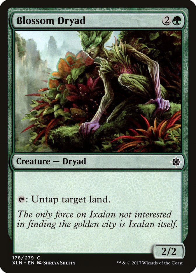 Blossom Dryad – Ixalan [XLN] – D – #178