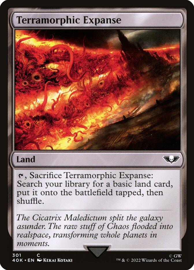 Terramorphic Expanse – Warhammer 40,000 Commander [40K] – D – #301