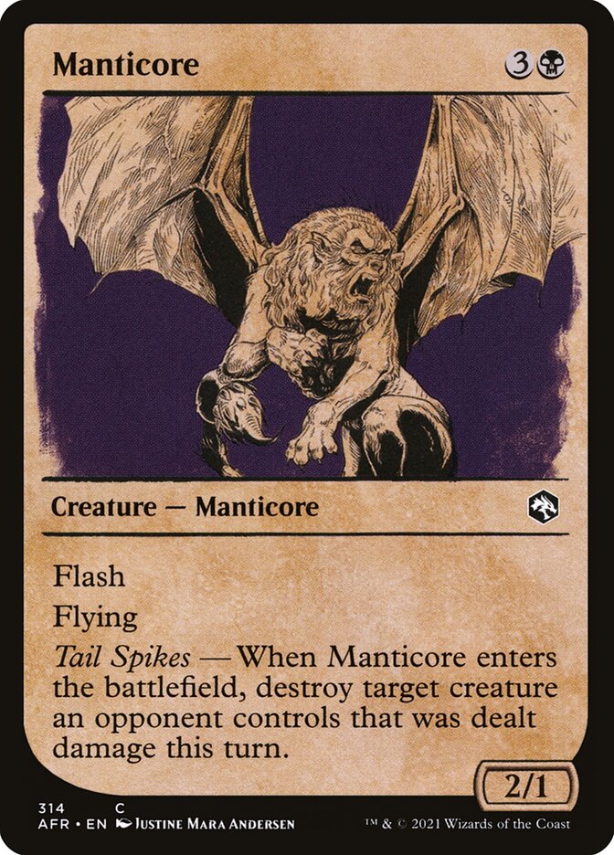 Manticore – Adventures in the Forgotten Realms [AFR] – D – #314