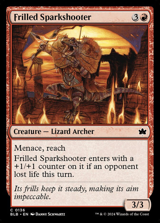 Frilled Sparkshooter – Bloomburrow [BLB] – English – #136