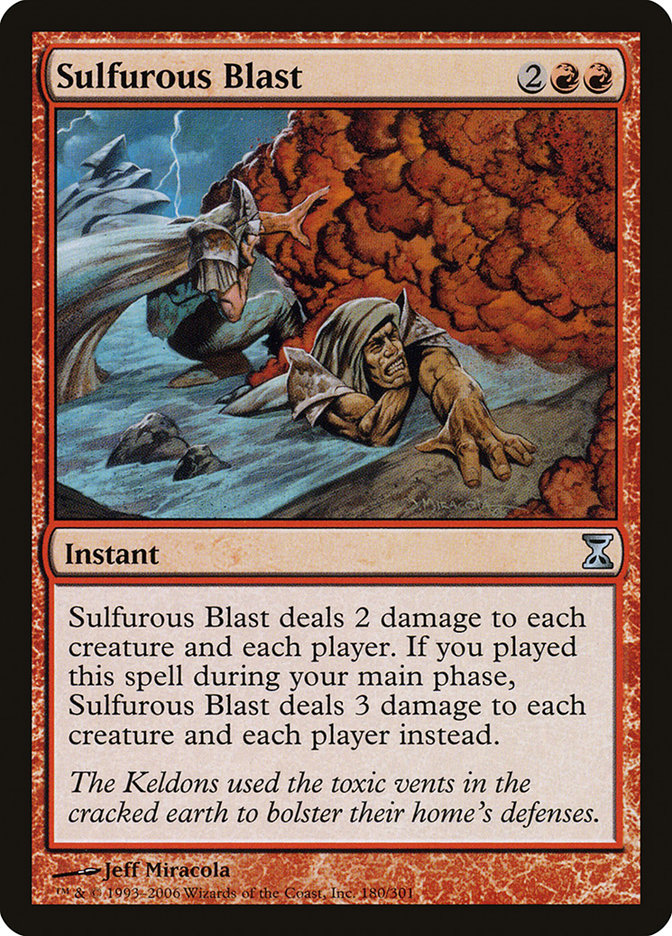 Sulfurous Blast – Time Spiral [TSP] – English – #180