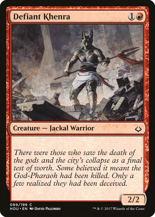 Defiant Khenra – Hour of Devastation [HOU] – English – #89