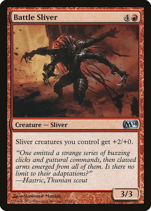 Battle Sliver – Magic 2014 [M14] – English – #128