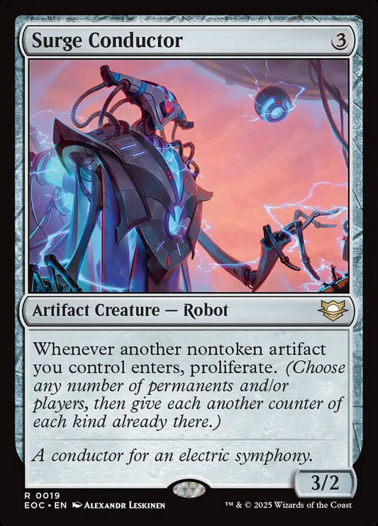 Surge Conductor – Edge of Eternities Commander [EOC] – English – #19