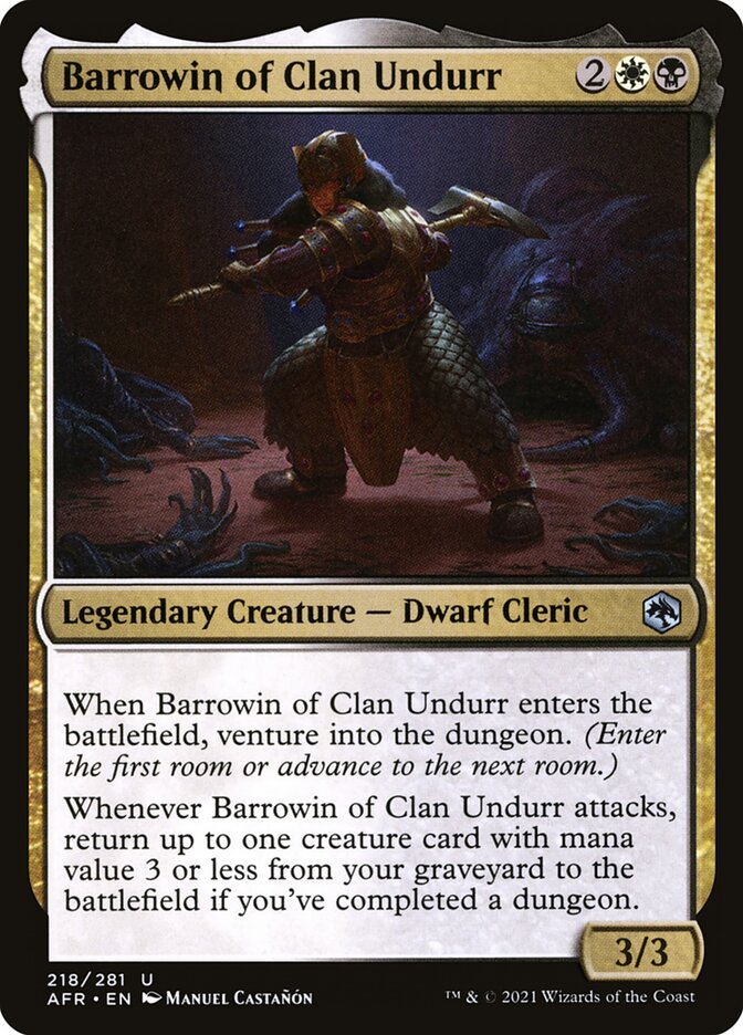 Barrowin of Clan Undurr – Adventures in the Forgotten Realms [AFR] – D – #218
